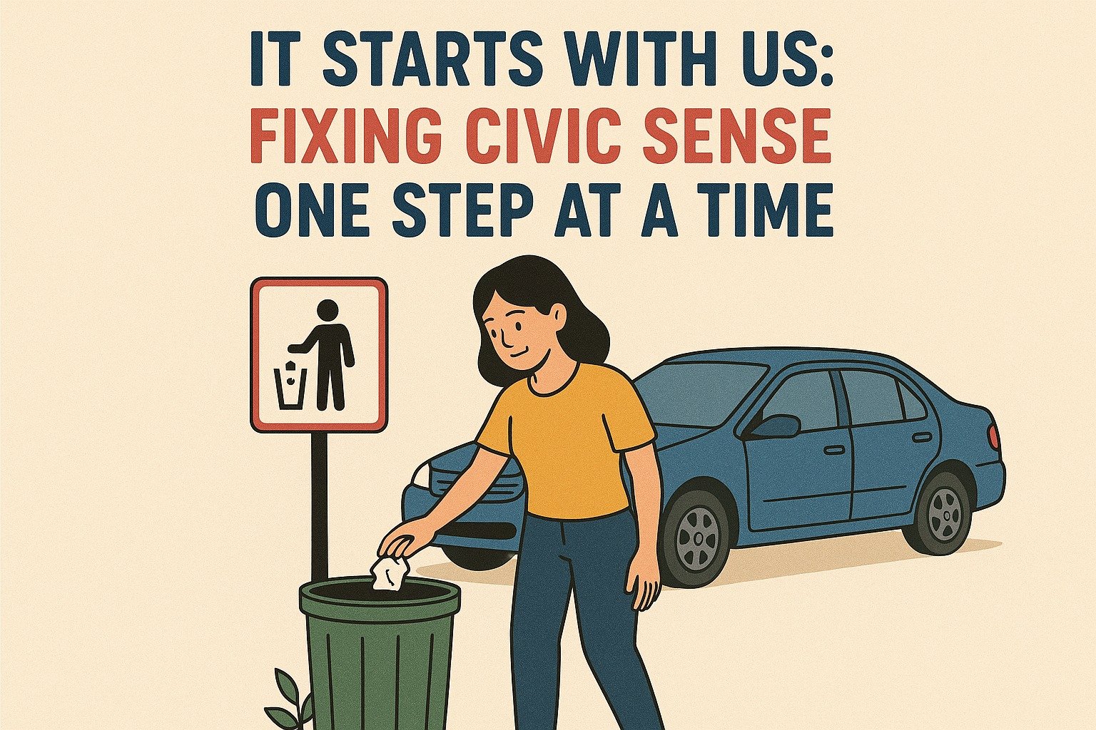 It starts with us Fixing Civic Sense